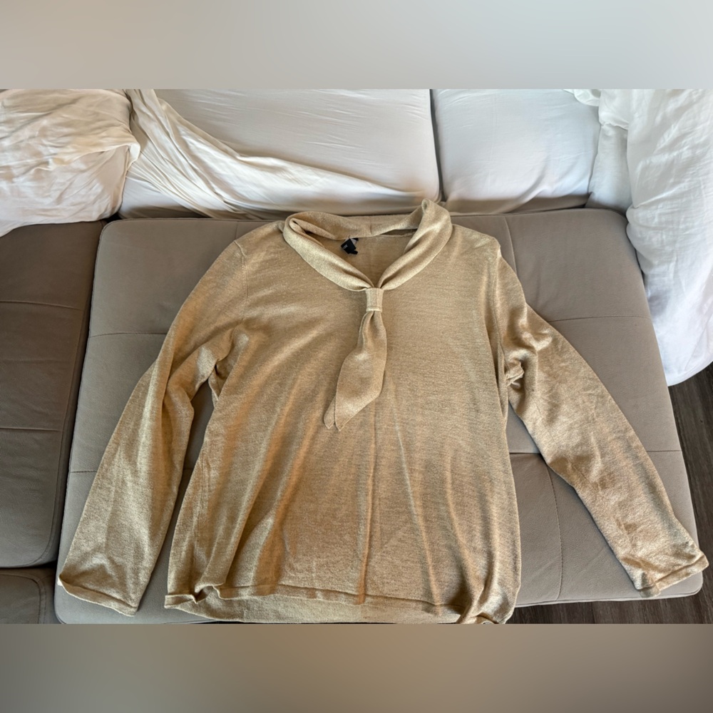 Jones New York Gold Sweater